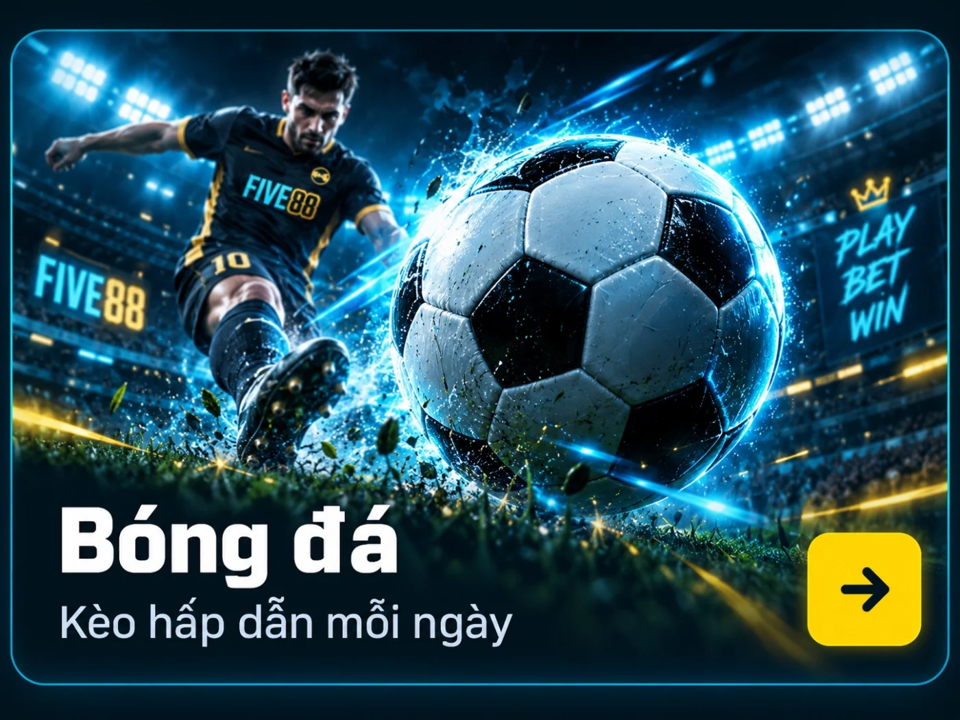 Bóng đá Five88 - kèo bóng đá hấp dẫn mỗi ngày