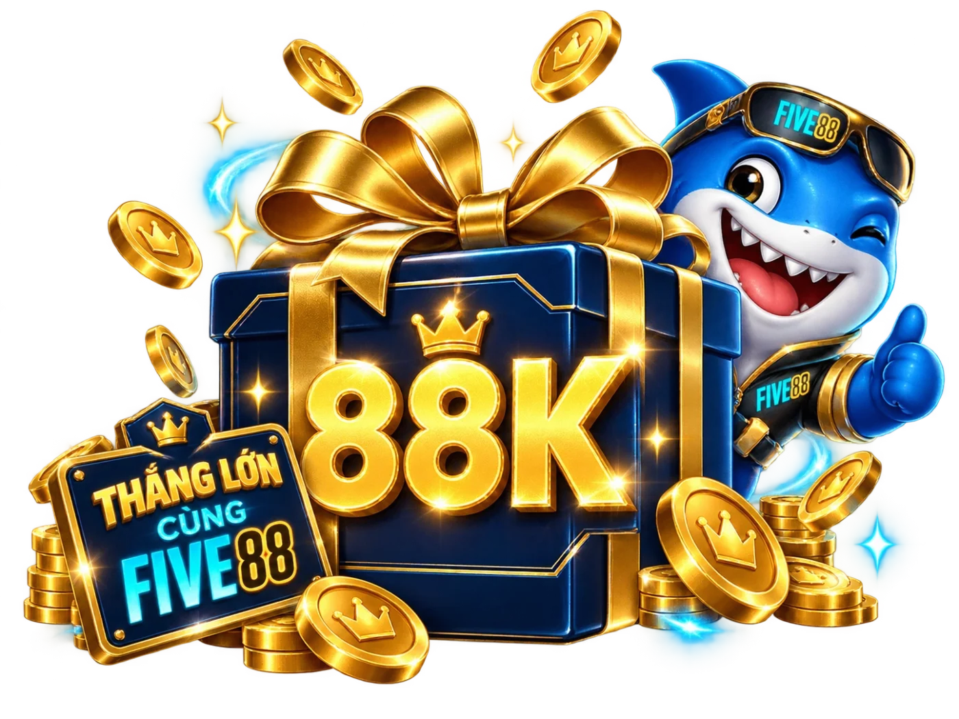 Ưu đãi thành viên mới Five88 thưởng 88K